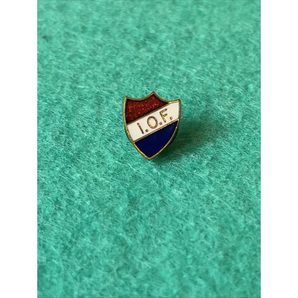 Vintage Enamel Pin Lot IOF Colorado Scout Fraternal Mile Hi Council 4pc